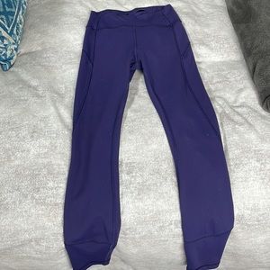Lululemon leggings. Size 4. Purple. Great fit